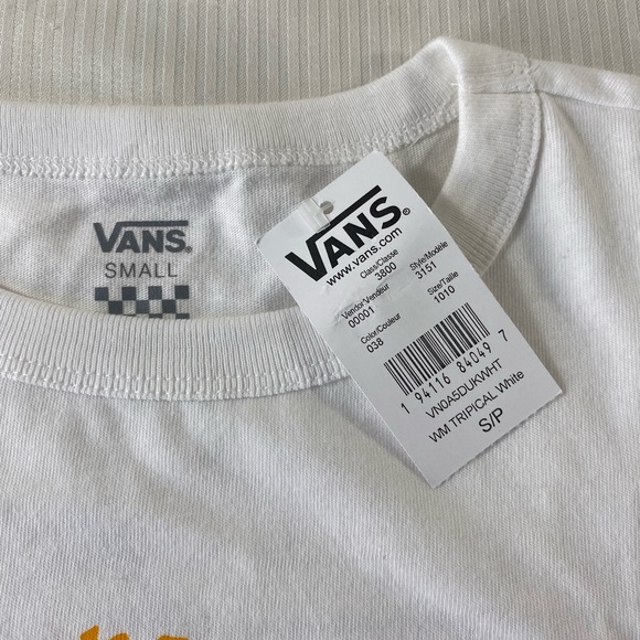 Vans Tropical Short Sleeve Tee T-Shirt - Picture 5 of 14